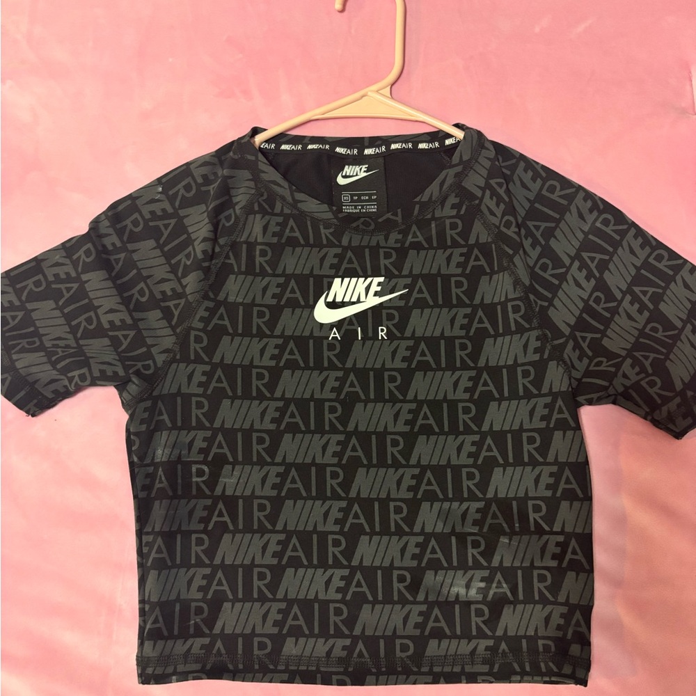 Nike Air Black Crop Top